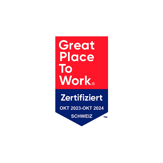 Zertifikat Great Place to work 2023